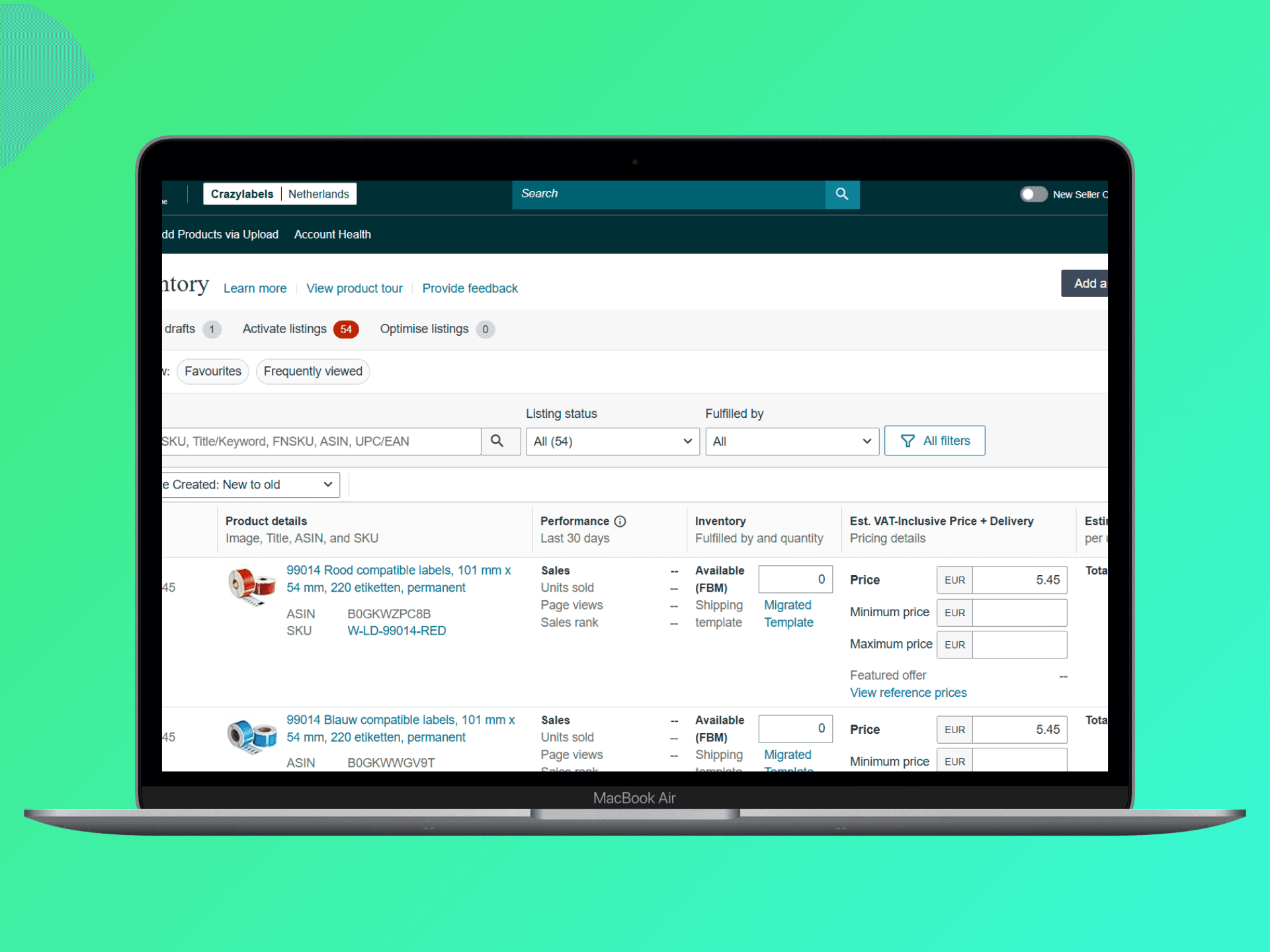 Shopify to Amazon Bulk Product Migration (54 SKUs via Flat File) - Image 2