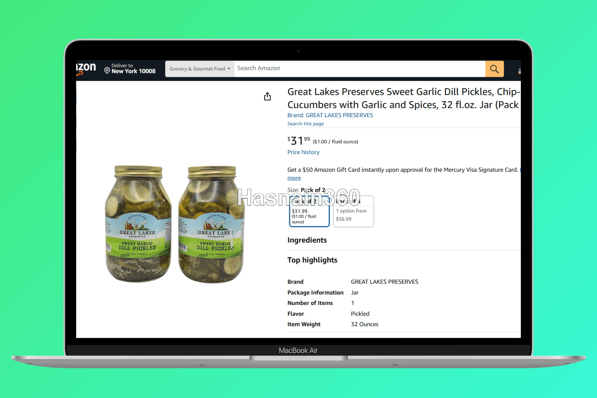Shopify to Amazon Product Migration for Gourmet Pickles Using Flat File
