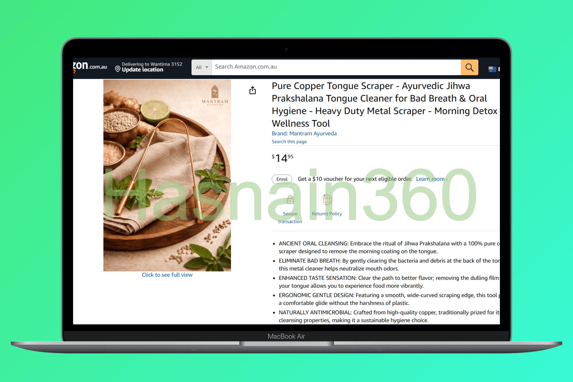 Brand Launch Mantram Ayurveda Shopify to Amazon AU Migration Using Flat File